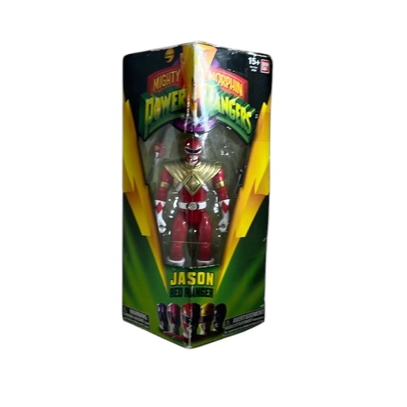 NWT NIB MIGHTY MORPHIN POWER RANGERS Jason Red Ranger - Picture 1 of 6